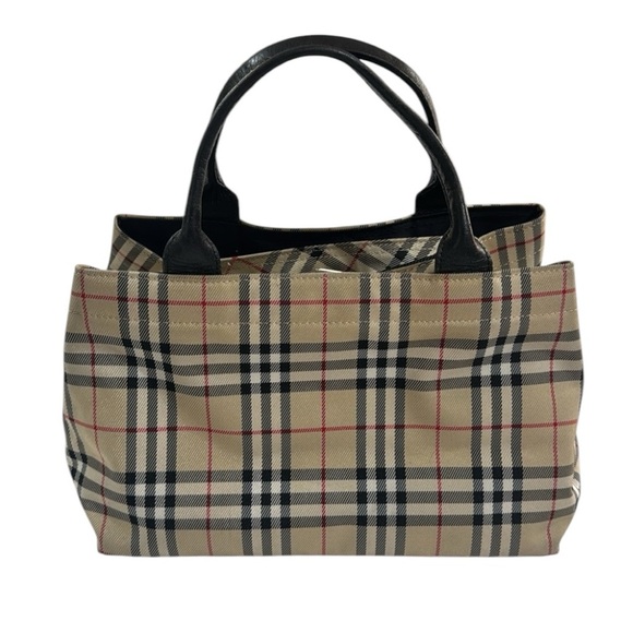 Burberry Beige and Black Novacheck Tote - Picture 2 of 16